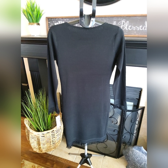 Nanette Lepore Black Sweater Dress - Picture 7 of 9